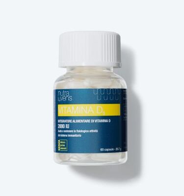 MIAMO Nutraiuvens – Vitamina D3 (2000UI) - 60 capsule