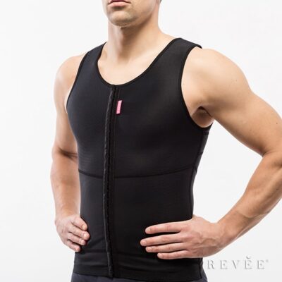 Corpetto per Ginecomastia e Liposuzione Fianchi – Revée® chest REV. 031