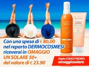 Promozione crema solare
