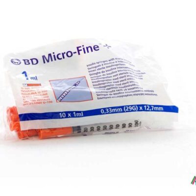 Bd Siringhe Insulina Micro Fine 29G 12,7Mm 10 Pezzi