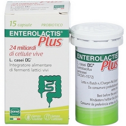 Enterolactis Plus - 24 miliardi di cellule vive - 15 capsule