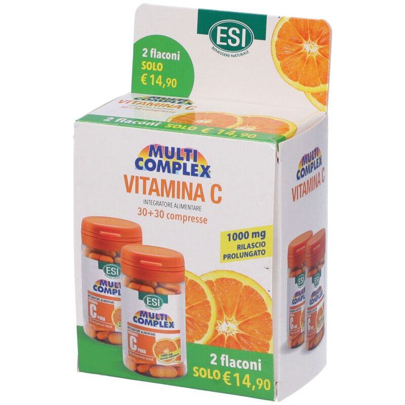 ESI Multi Complex Vitamina C Pura 1000 mg - 30+30 compresse retard