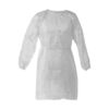 CAMICE VISITATORE IN TNT BIANCO NON STERILE taglia unica - 1 pz + CUFFIA