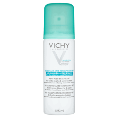 Vichy - Deodoranti - Anti-Traspirante 48h Spray Anti-Tracce Bianche e Gialle - 125ml