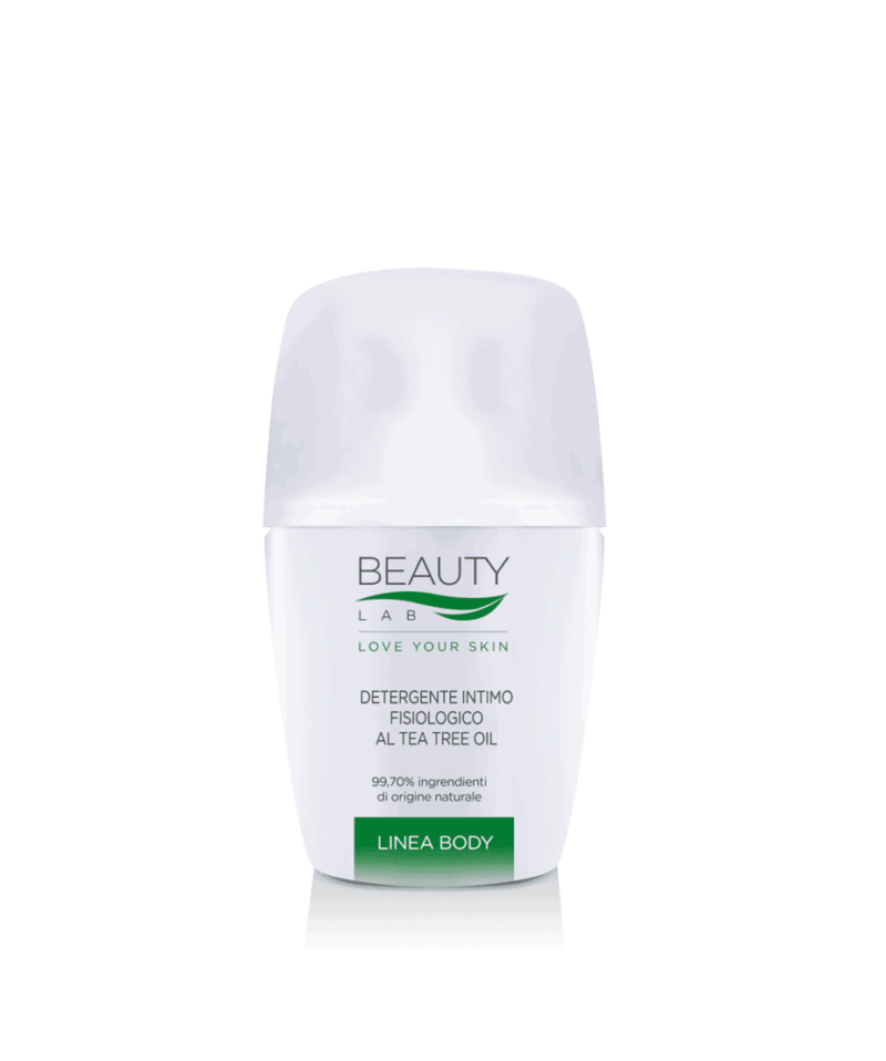 Beauty Lab – linea Body – Detergente Intimo Fisiologico con Tea Tree Oil ed Estratto di Malva ph 4.5