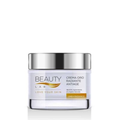 Beauty Lab – linea Radiance – crema oro radiante antiage