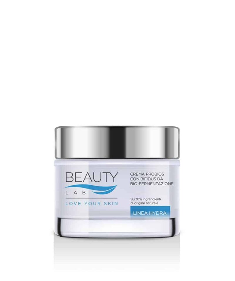 Beauty Lab – linea Hydra – crema idratante arricchita con probiotici
