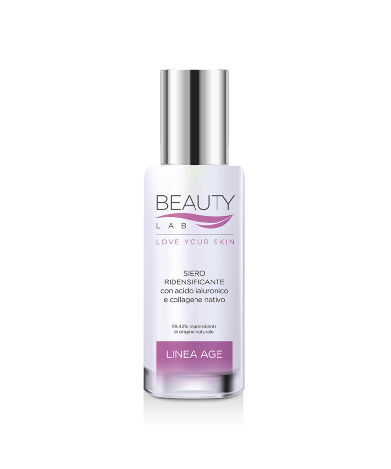 Beauty Lab - linea Age - siero ridensificante ac. ialuronico + collagene