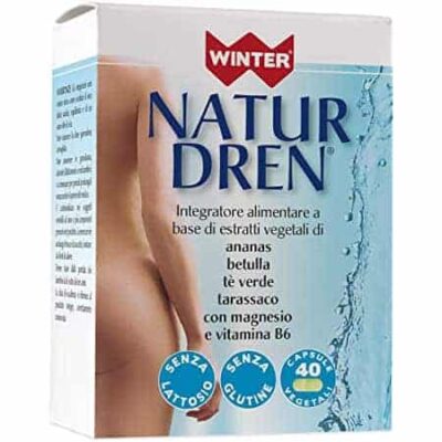 Winter - Natur Dren - Integratore Alimentare Drenante - 40 Capsule