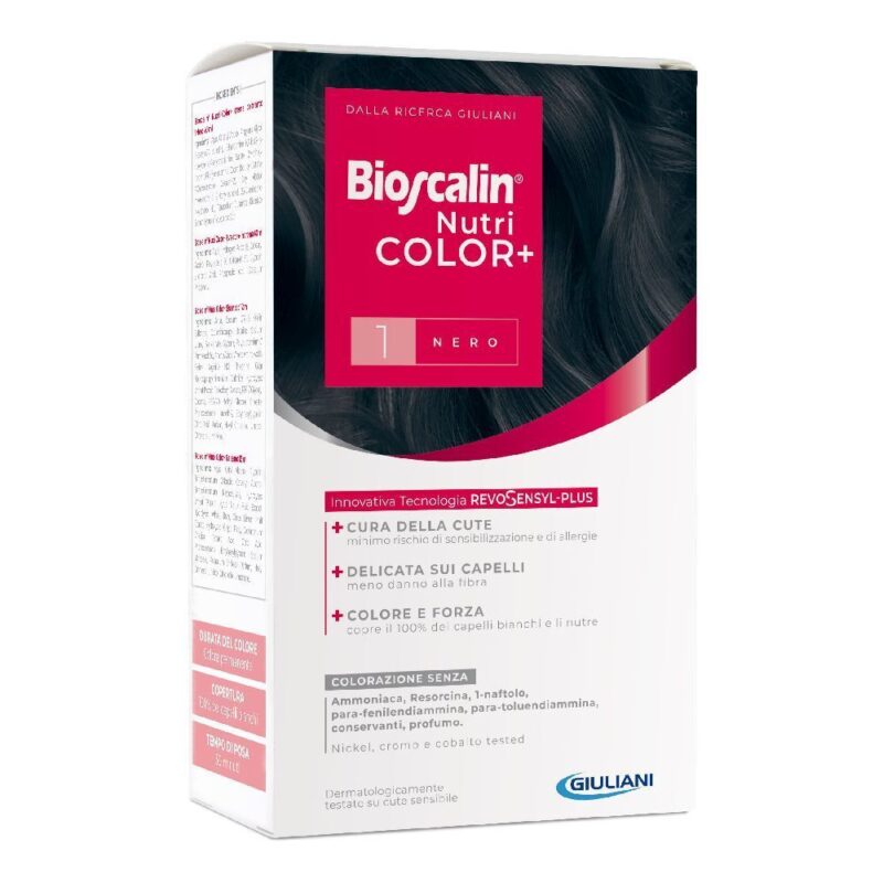 Bioscalin Nutri Color+ Tinta Capelli 1 nero