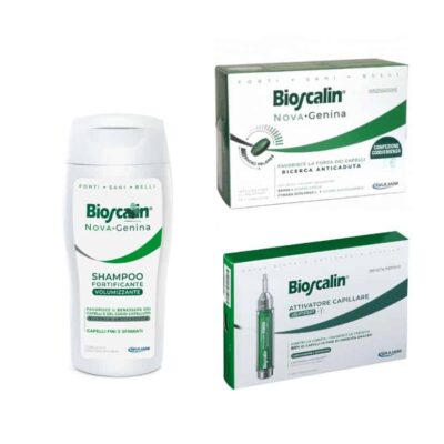 Bioscalina KIT - Nova Genina Anticaduta + Shampoo + Attivatore capillare