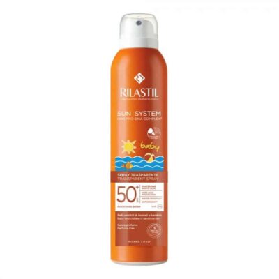 Rilastil - Sun System Baby Spray Trasparente SPF50+ corpo 200ml