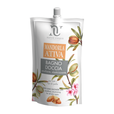 Natur Unique - Mandorla Attiva - Bagnodoccia Refill - 400ml