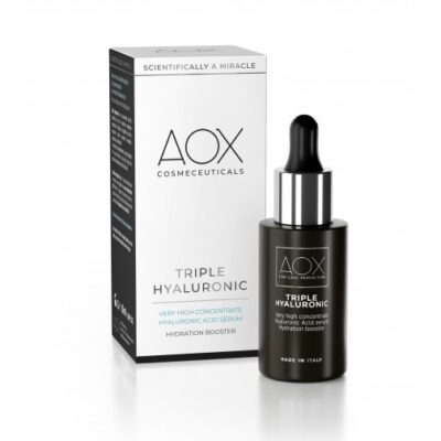 AOX triple hyaluronic siero ad altissima concentrazione di acido ialuronico 30ml