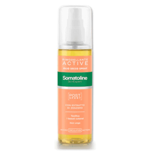 Somatoline - SkinExpert Rimodellante Active Olio Secco Spray Post-Sport 125ml