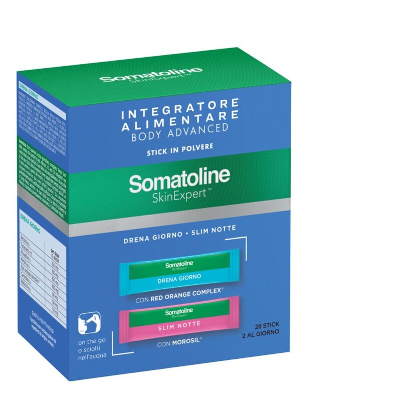Somatoline SkinExpert Body Advanced - 28 stick in polvere