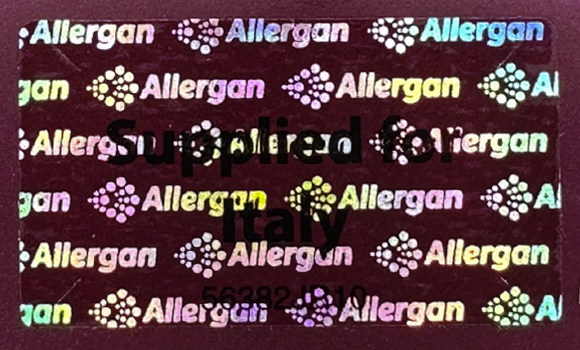 Allergan bollino di sicurezza