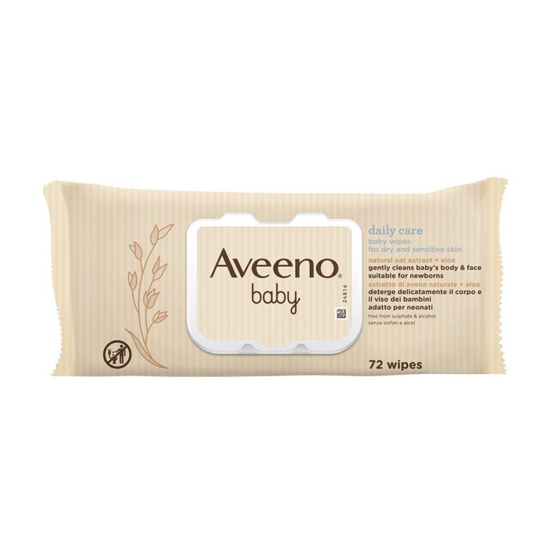 Aveeno Baby salviette - 72 pezzi