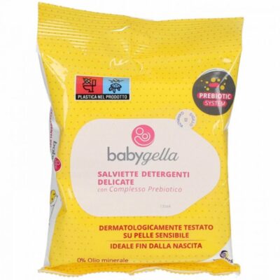 Babygella - Salviette Detergenti Bimbi 15 Pezzi