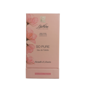 Bionike - So Pure Eau De Toilette Incanto d'Amore Peonia Nobile e Gelsomino 50ml