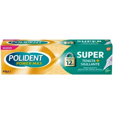 Polident - Power Max Super Tenuta + Sigillante Mente Delicata 40g