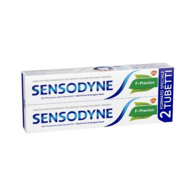 Sensodyne - Dentifricio F-Prevention 2x75ml