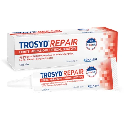 Trosyd - Repair Crema Ferite Abrasioni Ustioni Ematomi 25ml