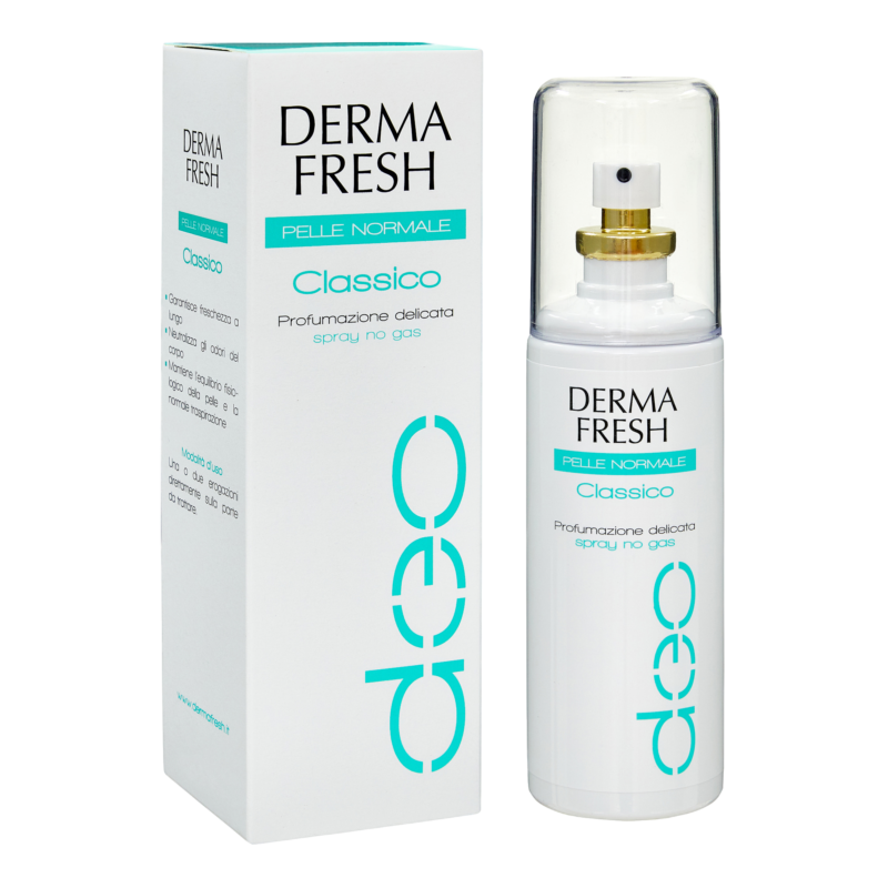 Dermafresh - Deodorante Spray Pelle Normale Senza Profumo 100ml
