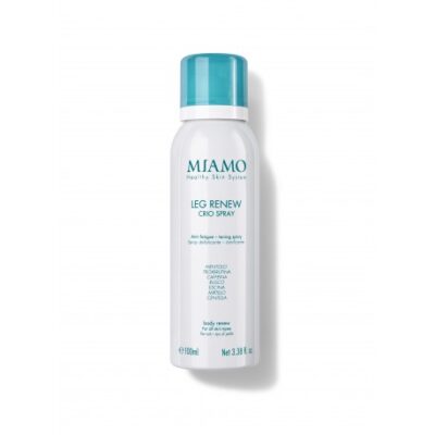 Miamo - Leg Renew Crio Spray - Spray Tonificante e Defaticante Gambe 100ml