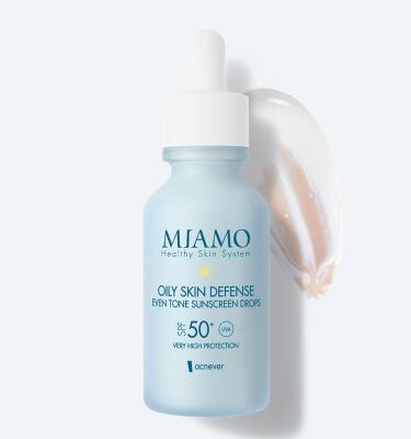 Miamo - Siero Oily Skin Defense Even Tone Sunscreen Drops SPF50+ 30ml