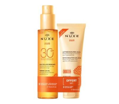 Nuxe - Sun Duo Solare Olio SPF30 150ml + Latte Doposole 100ml