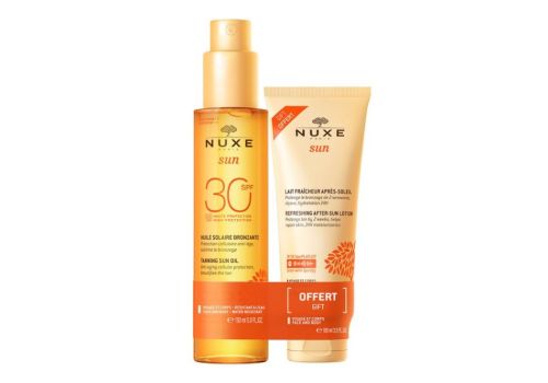Nuxe - Sun Duo Solare Olio SPF30 150ml + Latte Doposole 100ml
