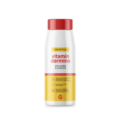 Vitamindermina - Polvere Assorbente Protettiva Deodorante Rinfrescante 100g