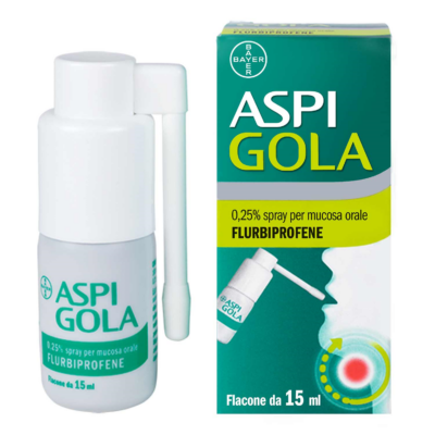 Aspi Gola - Spray Mucosa Orale 0,25% 15ml
