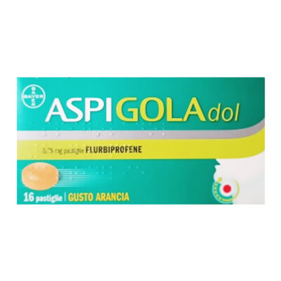 Aspi Goladol - 16 Pastiglie Gusto Arancia