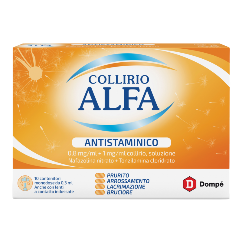Collirio Alfa - Antistaminico 10 Contenitori Monodose