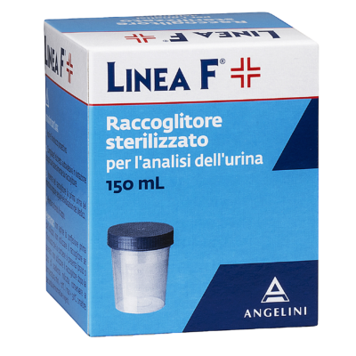 LINEA F raccoglitore sterilizzato per l'analisi dell'urina 150ml