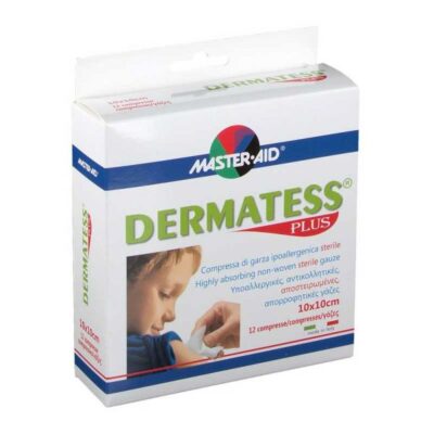 Master-Aid - Dermatess Garza Plus 10x10cm 12pz