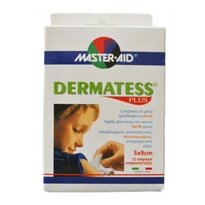 Master-Aid - Dermatess Garza Plus 5x9cm 12pz