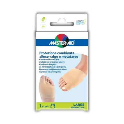 Master-Aid - Footcare Protezione Alluce Valgo e Metatarso Large D8