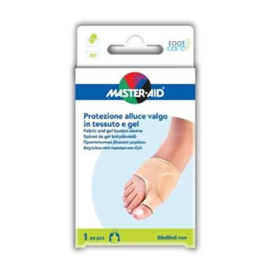 Master-Aid - Footcare Protezione in Gel e Tessuto Alluce Valgo D5