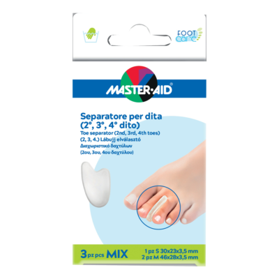 Master-Aid - Footcare Separatore Dita Gel Mix C9 3pz