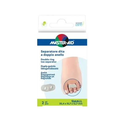 Master-Aid - Footcare Separatore Dita a Doppio Anello Small C10 2pz