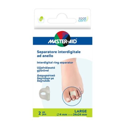 Master-Aid - Footcare Separatore Interdigitale ad Anello Large C18 2pz