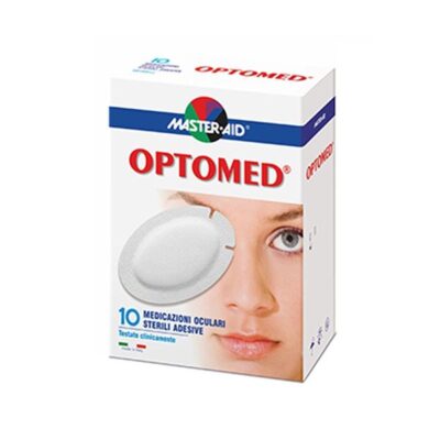 Master-Aid - Optomed Medicazioni Oculari Sterili Adesive 96x66 mm - 10 pezzi