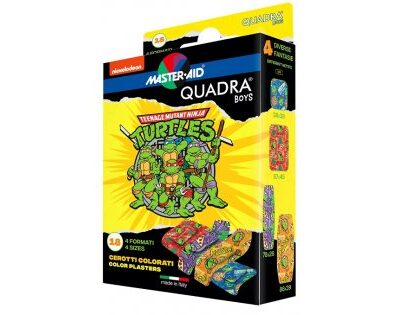 Master-Aid - Quadra Boys Ninja Turtles 18 Cerotti Assortiti