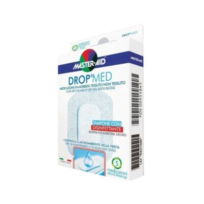 Master-Aid – Drop Med Cerotto Traspirante con Disinfettante 10,5x18