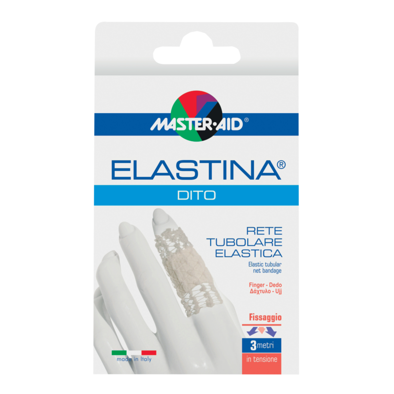 Master-Aid – Elastina Dito Rete Tubolare Elastica per il Dito 3m