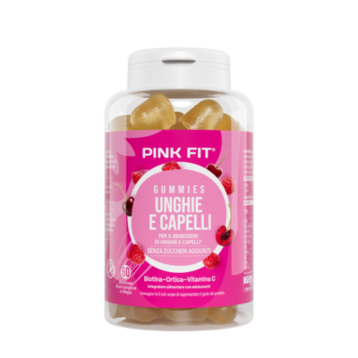 Pink Fit - Gummies Unghie e Capelli - 60 gommose
