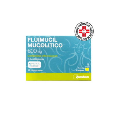 Fluimucil - Mucolitico 10 Compresse Effervescenti 600mg